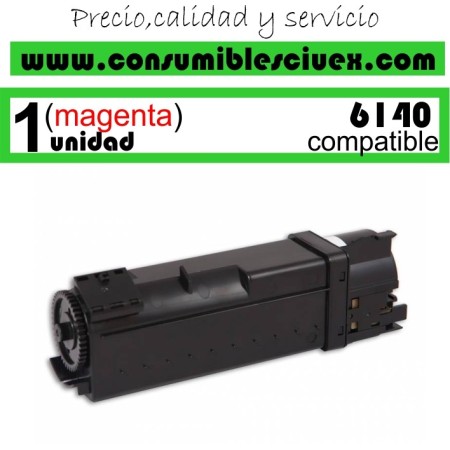 TONER MAGENTA XEROX PHASER 6140 COMPATIBLE