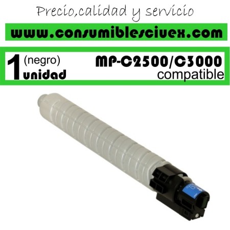 RICOH MP-C2500 / MP-C3000 TONER NEGRO COMPATIBLE