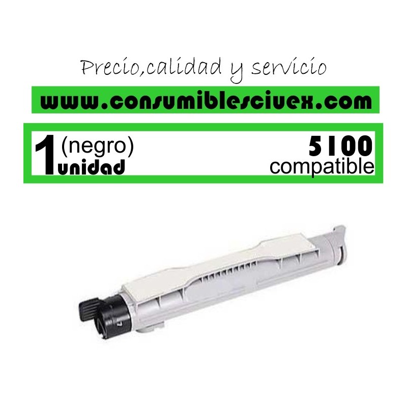 TONER DELL 5100 NEGRO COMPATIBLE PARA IMPRESORAS DELL 5100CN TONER DELL 5100 NEGRO COMPATIBLE PARA IMPRESORAS DELL 5100CN