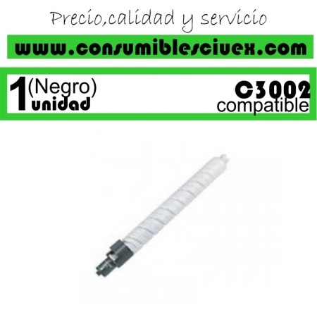 RICOH AFICIO MP-C3002/MP-C3502 NEGRO CARTUCHO DE TONER GENERICO 842016/841651/841739