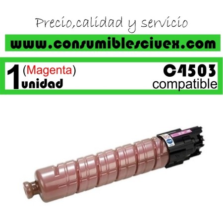 RICOH AFICIO MP-C4503/MP-C5503/MP-C6003 MAGENTA CARTUCHO DE TONER GENERICO 841855